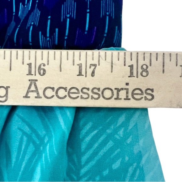 NWT! Torrid Tropical Print Chiffon Strapless Dress Womens Size 14 - Picture 8 of 14